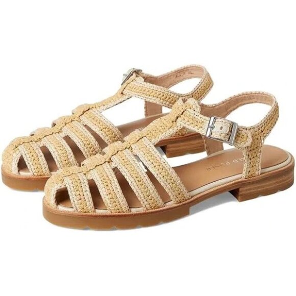 NEW Donald Pliner Laynar Fisherman Sandal (Women) FOAM SIZE 9/100%AUTHENTIC - Picture 5 of 7